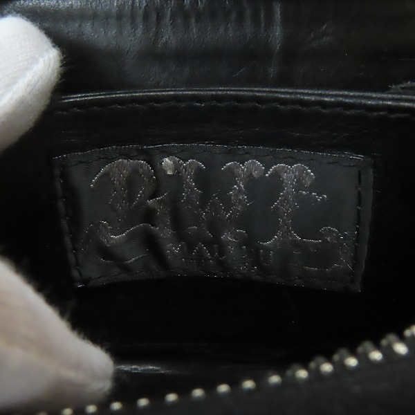 実際に弊社で買取させて頂いたBILL WALL LEATHER/ビルウォールレザー ラウンドジップ コインケース/ウォレットの画像 4枚目