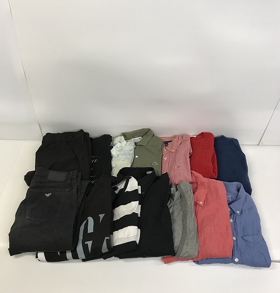実際に弊社で買取させて頂いた【おまとめ品】ポールスミス/アバハウス/アルマーニ他 シャツ/ニット/パンツ等
