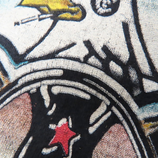 実際に弊社で買取させて頂いたAERO SMITH/エアロスミス 1989 ヴィンテージバンドTシャツ BROCKUMタグ/XLの画像 7枚目