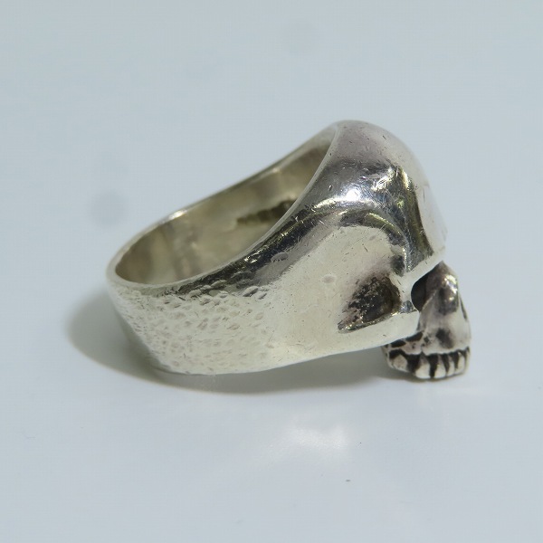 実際に弊社で買取させて頂いたCRAZY PIG/クレイジーピッグ スモールエビルスカルリング 9.5-11.5号の画像 4枚目