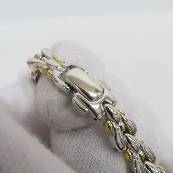 実際に弊社で買取させて頂いたSEIKO/セイコー エクセリーヌ 2Pダイヤ/シェル文字盤 腕時計 1F20-6B60【動作未確認】の画像 7枚目