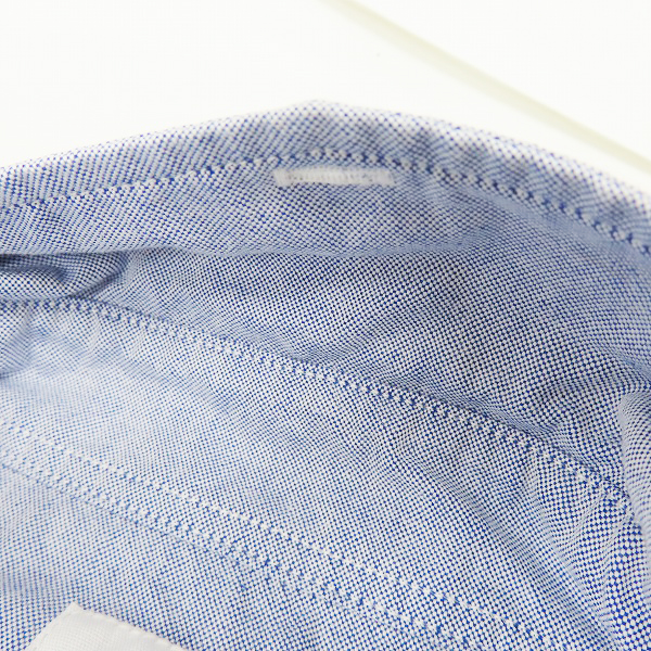 実際に弊社で買取させて頂いたuniform experiment/ユニフォームエクスペリメント SLEEVE BIG LOGO PANEL B.D SHIRT UE-156050/3の画像 4枚目