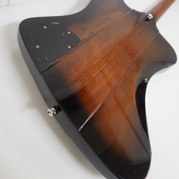 実際に弊社で買取させて頂いた★Epiphone/エピフォン Firebird VS/Vintage Sunburst ファイヤーバード 2022年製 ソフトケース付 の画像 7枚目
