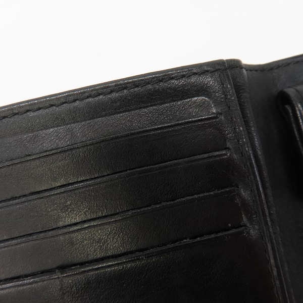 実際に弊社で買取させて頂いたDunhill/ダンヒル ロゴプレート レザー 二つ折り財布の画像 7枚目