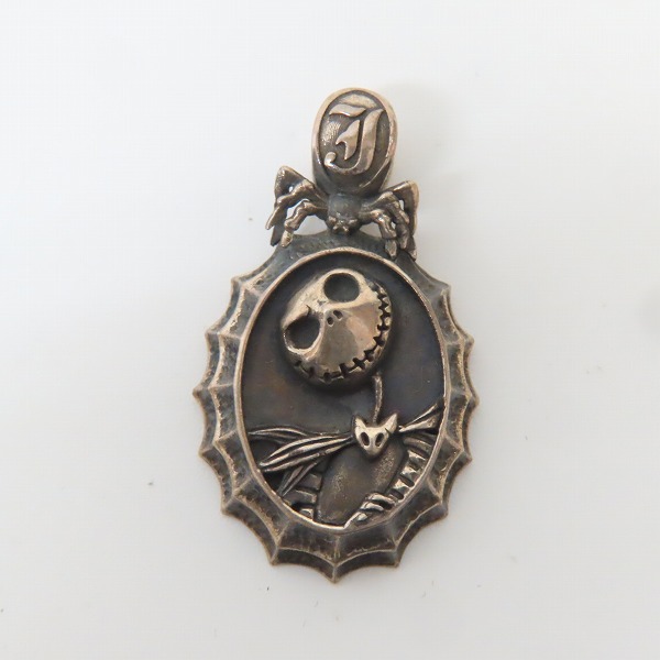 実際に弊社で買取させて頂いたDEAL DESIGN×Disney/ディールデザイン×ディズニー NIGHTMARE BEFORE CHRISTMAS ジャック ペンダントトップの画像 1枚目