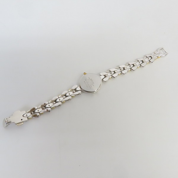 実際に弊社で買取させて頂いたSEIKO/セイコー エクセリーヌ 2Pダイヤ/シェル文字盤 腕時計 1F20-6B60【動作未確認】の画像 4枚目