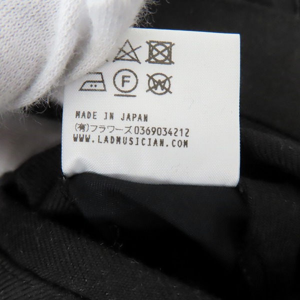 実際に弊社で買取させて頂いたLAD MUSICIAN/ラッドミュージシャン 19AW WOOL GABARDINE INKJET FALLEN LEAVES 2219-583/42の画像 5枚目