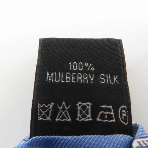 実際に弊社で買取させて頂いたDunhill/ダンヒル アニマル柄 シルクネクタイの画像 4枚目