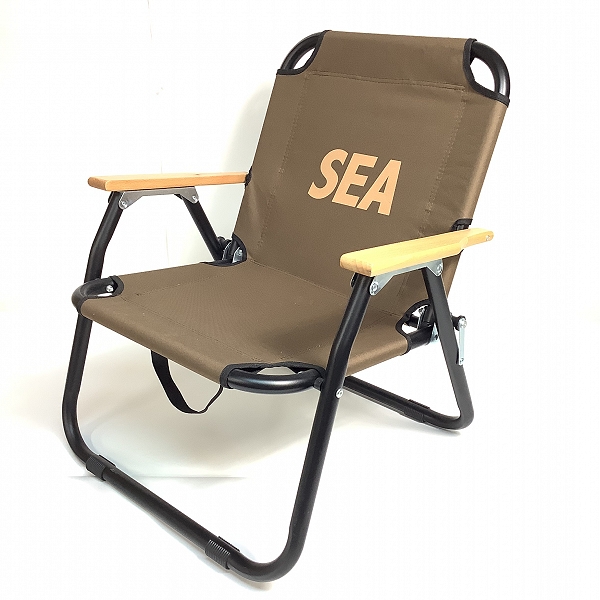 実際に弊社で買取させて頂いたWIND AND SEA/ウィンダンシー SEA FOLDING CHAIR 1S BROWN WDS-AC-155 折りたたみ チェア 椅子