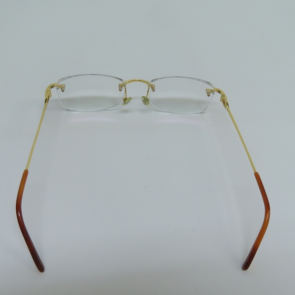 実際に弊社で買取させて頂いたCartier/カルティエ メガネフレーム リムレス の画像 3枚目