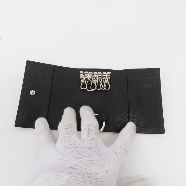 実際に弊社で買取させて頂いたDunhill/ダンヒル レザー ロゴプレート キーケースの画像 3枚目