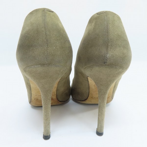実際に弊社で買取させて頂いたJIMMY CHOO/ジミーチュウ スエード ピンヒール/38.5の画像 1枚目