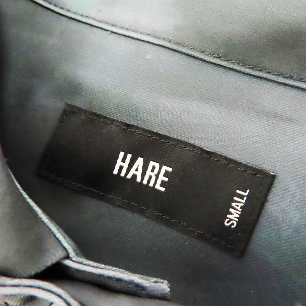 実際に弊社で買取させて頂いたHARE/ハレ ブラートロミシャツ ブラック HA020029TO/Sの画像 2枚目