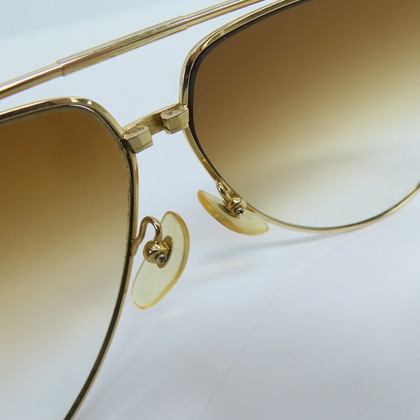 実際に弊社で買取させて頂いたYves Saint Laurent/イヴサンローラン ティアドロップ サングラス/アイウェア 31-7102の画像 4枚目