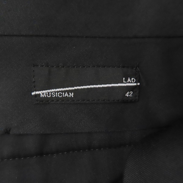 実際に弊社で買取させて頂いたLAD MUSICIAN/ラッドミュージシャン 19AW WOOL GABARDINE INKJET FALLEN LEAVES 2219-583/42の画像 3枚目