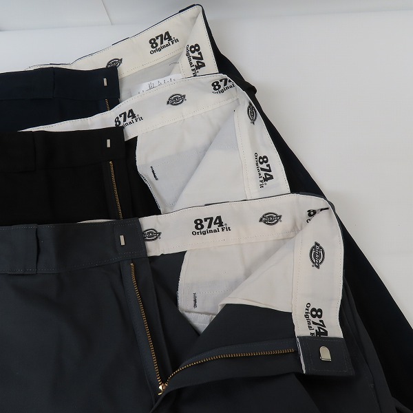 実際に弊社で買取させて頂いたDickies/ディッキーズ 874 Original Fit/オリジナルフィット ワークパンツ 3点セットの画像 3枚目