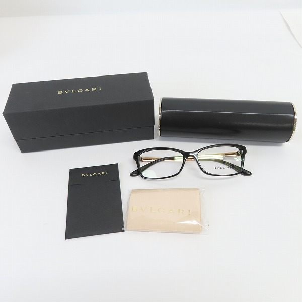 実際に弊社で買取させて頂いたBVLGARI/ブルガリ メガネフレーム アイウェア 4111-B-F 501の画像 8枚目