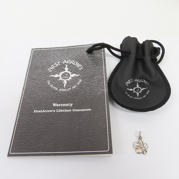 実際に弊社で買取させて頂いた【ワランティ付き】FIRST ARROWS/ファーストアローズ フラワー ペンダントトップ  p-262 Lサイズの画像 6枚目