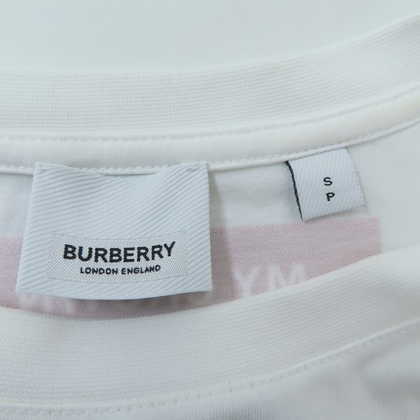 実際に弊社で買取させて頂いた【JPタグ】BURBERRY/バーバリー 21SS ホースフェリープリント クルーネックTシャツ 8017103/Sの画像 2枚目