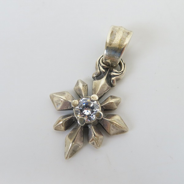 実際に弊社で買取させて頂いたBILL WALL LEATHER/BWL/ビルウォールレザー ミッドスターチャーム ペンダント w/ストーン C340 