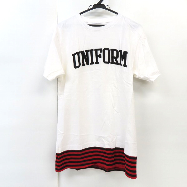 実際に弊社で買取させて頂いたuniform experiment/ユニフォームエクスペリメント whiteline FAKE LAYERE BORDER TEE Tシャツ UE-167017/3