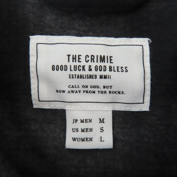 実際に弊社で買取させて頂いたCRIMIE/クライミー GLGB/GOOD LUCK&GOD BLESS チェック フランネルシャツ CR1-02L5-SL09/Mの画像 2枚目