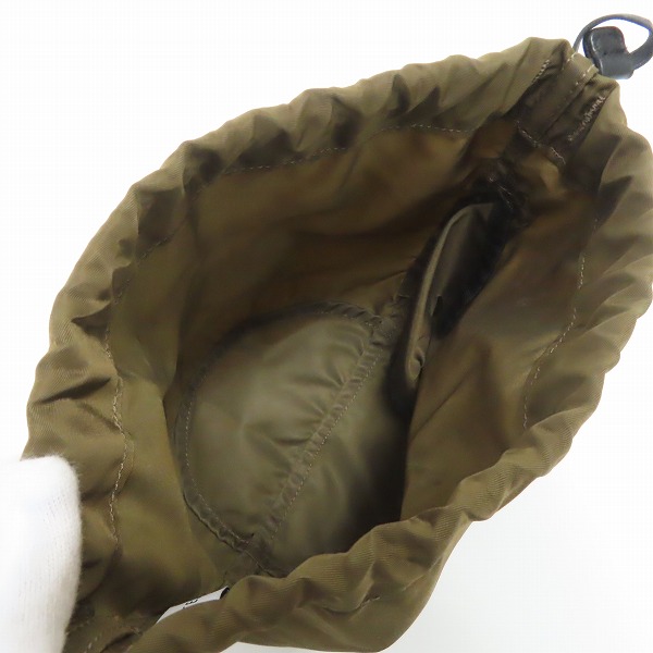 実際に弊社で買取させて頂いたUNITED ARROWS/ユナイテッドアローズ 巾着バッグ  サイドジップの画像 3枚目