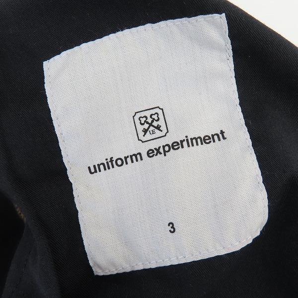 実際に弊社で買取させて頂いたuniform experiment/ユニフォームエクスペリメント 17SS SIDE PANEL EASY SHORTS サイドパネルイージーショーツ UE-170023/3の画像 2枚目