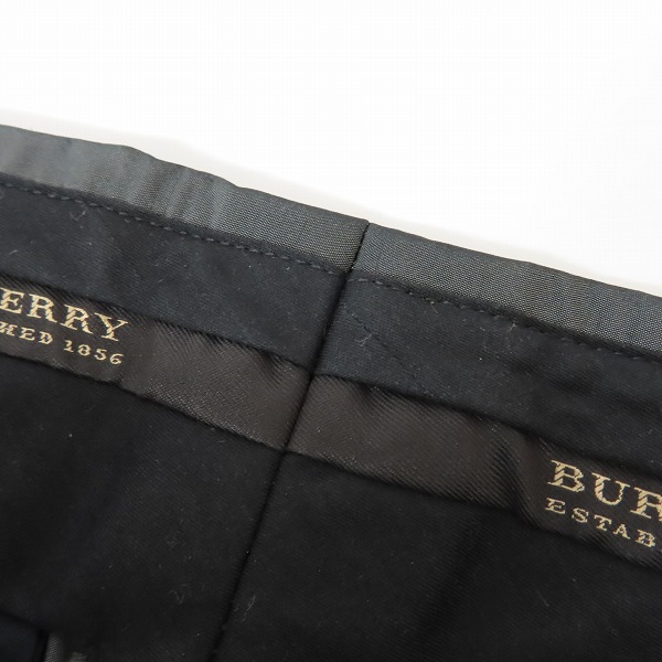 実際に弊社で買取させて頂いたBURBERRY ESTABLISHED 1856/バーバリー イタリア製 サイドベルト スラックスパンツ/46の画像 4枚目