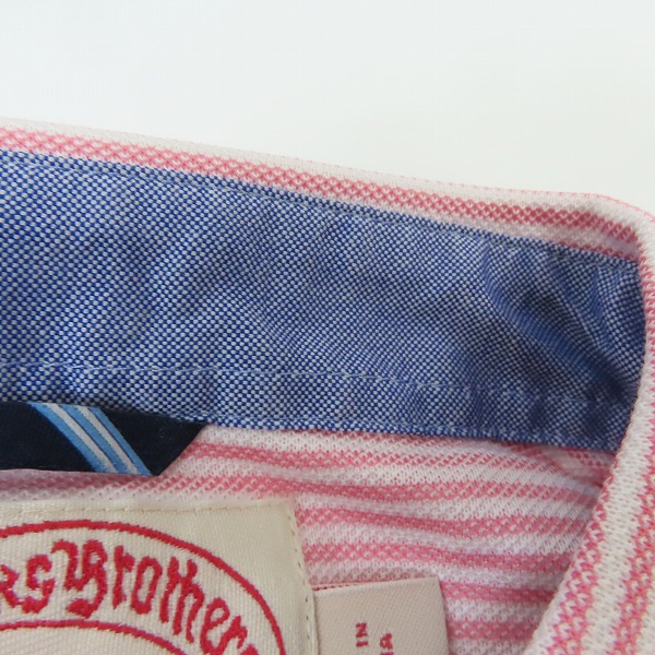 実際に弊社で買取させて頂いたBROOKS BROTHERS/ブルックスブラザーズ ワンポイント刺繍 ボタンダウンシャツ/Mの画像 6枚目
