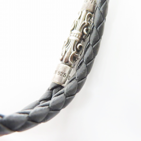 実際に弊社で買取させて頂いたDEAL DESIGN/ディールデザイン 2連 レザー ブレスレットの画像 3枚目