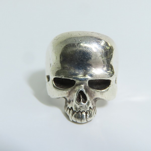 実際に弊社で買取させて頂いたCRAZY PIG/クレイジーピッグ EVIL SKULL エビル スカルリング 15.5-18号の画像 1枚目