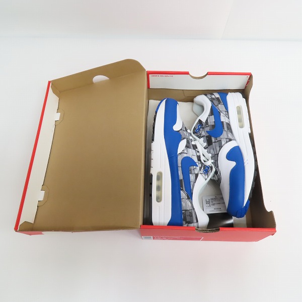 実際に弊社で買取させて頂いた【未使用】NIKE×atmos/ナイキ×アトモス AIR MAX 1 PRNT/エアマックス1 プリント シューズ/スニーカー AQ0927-100/28.5の画像 8枚目