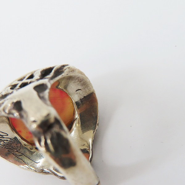 実際に弊社で買取させて頂いたALEX STREETER/アレックスストリーター 10周年台座 エンジェルハートリング 16-18号の画像 6枚目