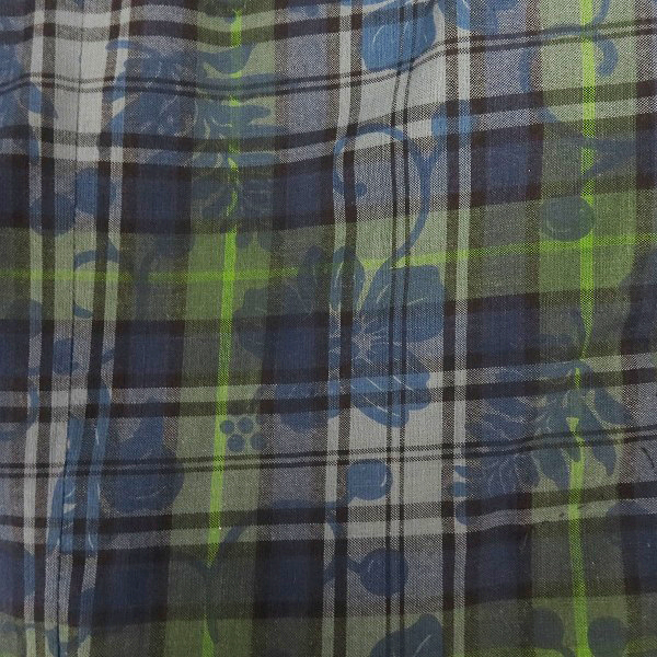 実際に弊社で買取させて頂いたBROOKS BROTHERS Red Fleece/ブルックスブラザーズレッドフリース チェック/花柄 テーラードジャケット /40の画像 7枚目