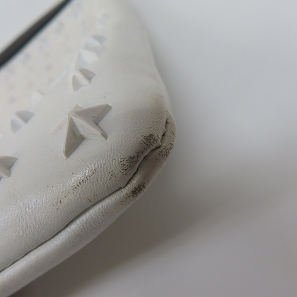 実際に弊社で買取させて頂いたJIMMY CHOO/ジミー チュウ DEREK/デレク スタースタッズ クラッチバッグの画像 6枚目