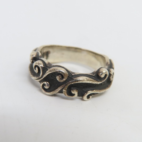 実際に弊社で買取させて頂いたBILL WALL LEATHER/BWL/ビルウォールレザー 99ウェーブリング R205 11.5-12号