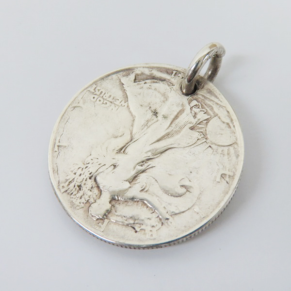 実際に弊社で買取させて頂いた【ワランティ付き】FIRST ARROWS/ファーストアローズ K18付 サン&アラベスク/ウォーキングリバティーコイン ペンダント P-056の画像 2枚目