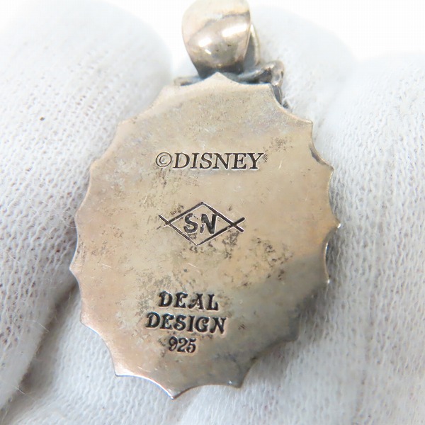 実際に弊社で買取させて頂いたDEAL DESIGN×Disney/ディールデザイン×ディズニー NIGHTMARE BEFORE CHRISTMAS ジャック ペンダントトップの画像 4枚目