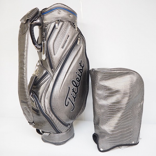 実際に弊社で買取させて頂いたTitleist/タイトリスト メルセデス・ベンツ ZMBCB71 9型 5分割キャディバッグ  グレー系