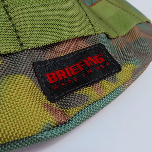 実際に弊社で買取させて頂いたBRIEFING/ブリーフィング カモフラ ウエストポーチ/ボディバッグ TRIPOD BRF071219の画像 3枚目