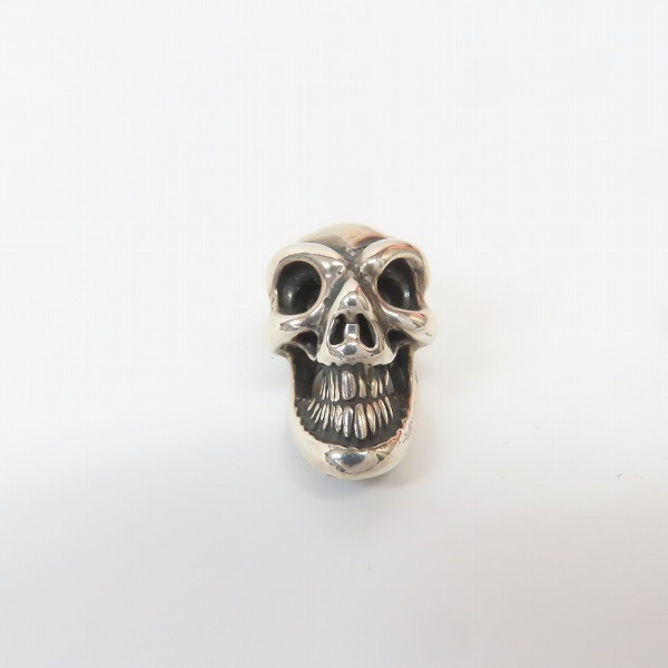 実際に弊社で買取させて頂いたBILL WALL LEATHER/ビルウォールレザー グッドラック スカル ビーズ チャームの画像 1枚目