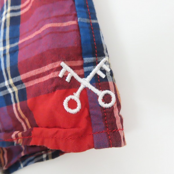 実際に弊社で買取させて頂いたuniform experiment/ユニフォーム エクスペリメント チャック柄 長袖シャツ UE-220028 /1の画像 5枚目