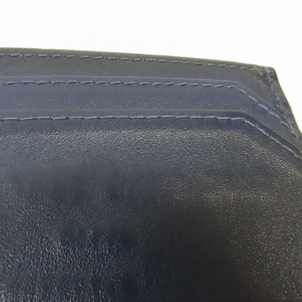 実際に弊社で買取させて頂いたJIMMY CHOO/ジミーチュウ レザー ロゴプレート パスケース/定期入れの画像 7枚目