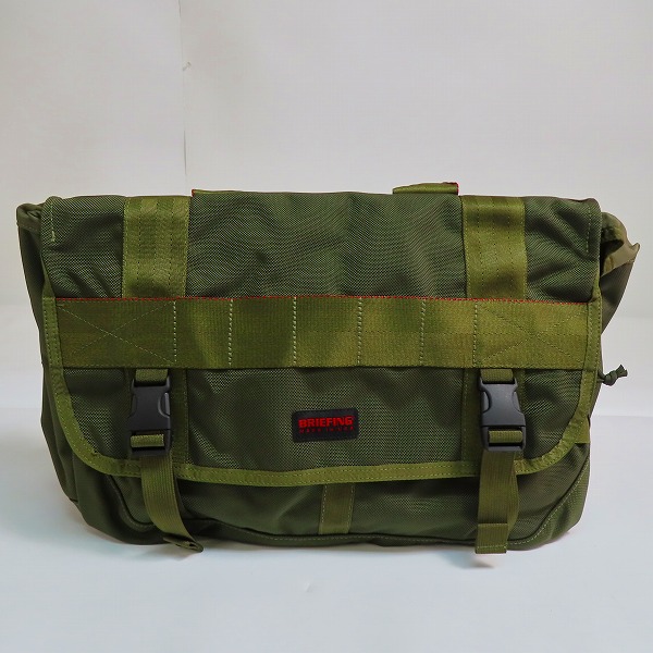 実際に弊社で買取させて頂いたBRIEFING/ブリーフィング GRASSHOPPER メッセンジャーバック BRF402219