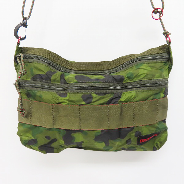実際に弊社で買取させて頂いたBRIEFING/ブリーフィング SACOCHE M SL PACKABLE サコッシュ BRM181205