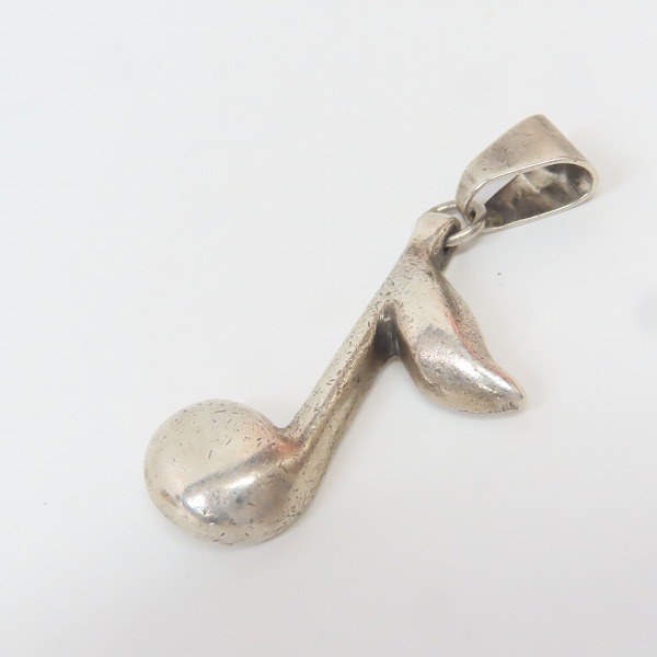 実際に弊社で買取させて頂いたCRAZY PIG/クレイジーピッグ MUSIC NOTE PENDANT/ミュージック ノート ペンダントトップ
