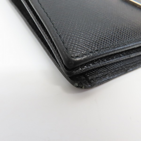 実際に弊社で買取させて頂いたPRADA/プラダ サフィアーノ 二つ折り財布の画像 9枚目