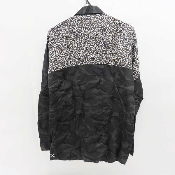 実際に弊社で買取させて頂いたuniform experiment/ユニフォームエクスペリメント 5 STAR APPLIQUE WRINKLED CHECK B.D SHIRT UE-170029/4の画像 1枚目