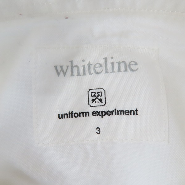 実際に弊社で買取させて頂いたuniform experiment/ユニフォームエクスペリメント PHONE POCKET RHINE STONE FIVE STAR SHIRT  UE-145055/3の画像 2枚目